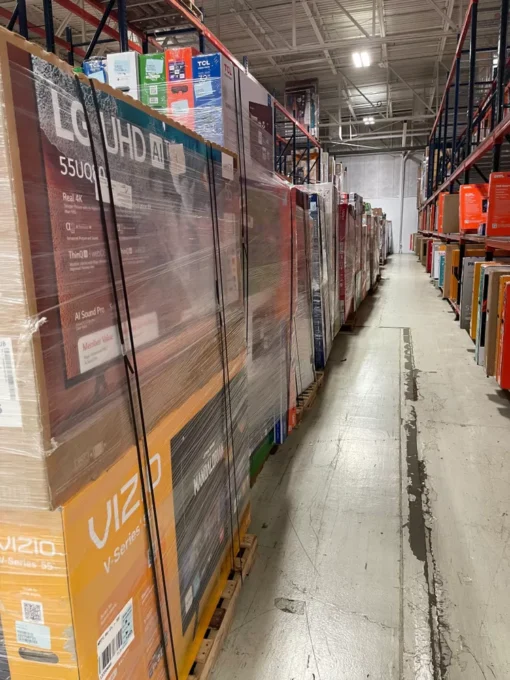 buy TV liquidation pallets in Netherlands