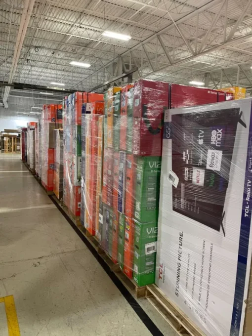 buy TV liquidation pallets in Netherlands