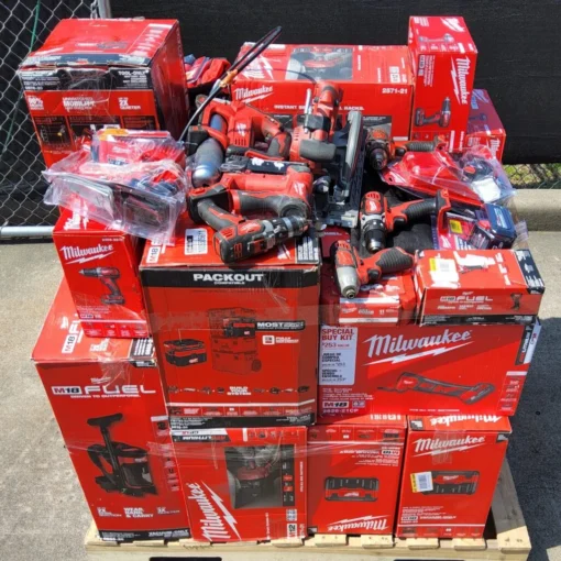 buy milwaukee power tools pallets in Netherlands