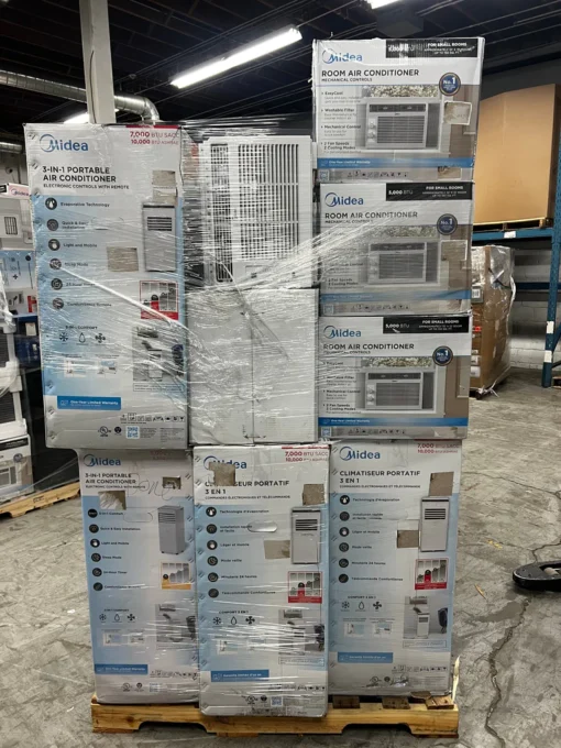 air conditioner liquidation pallets Netherlands