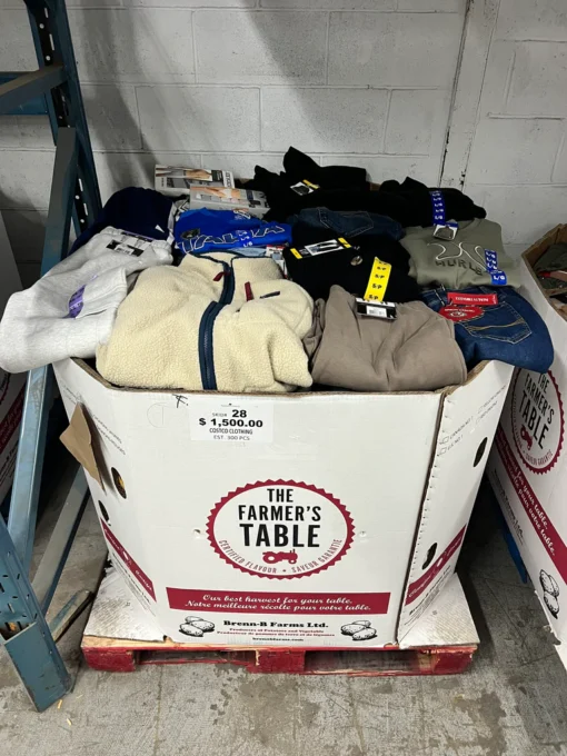 costco clothing pallets