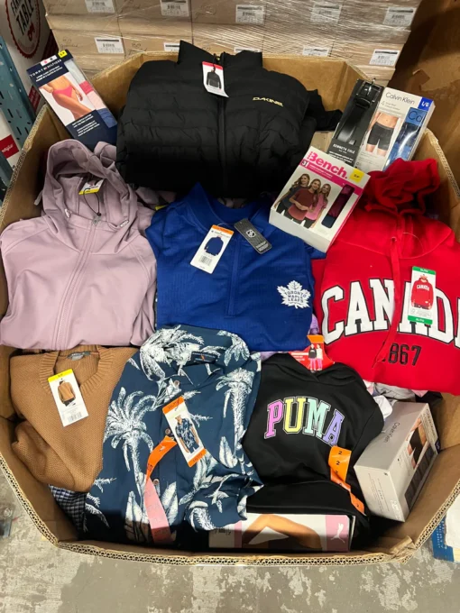cheap costco clothing pallets for sale