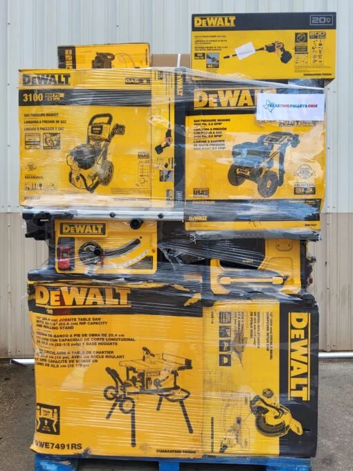 dewalt liquidation pallets Europe