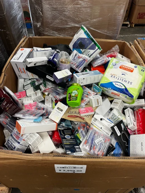 health and beauty liquidation pallets Europe