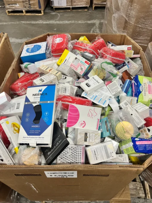 health and beauty liquidation pallets Europe