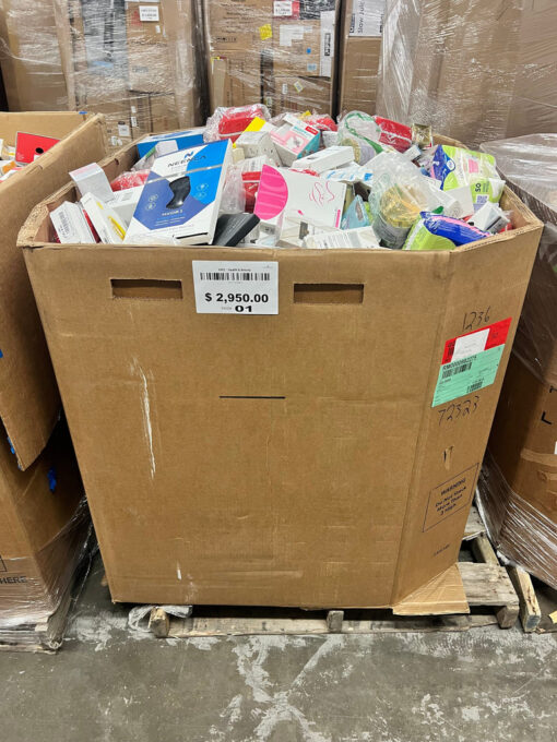health and beauty liquidation pallets Europe