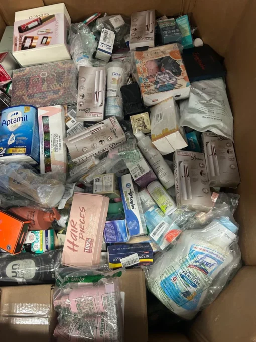 health and beauty liquidation pallets