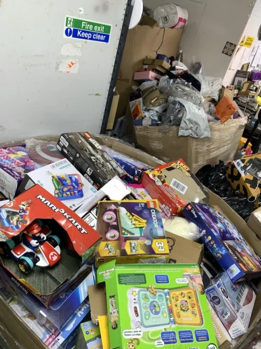 wholesale toy pallets Europe